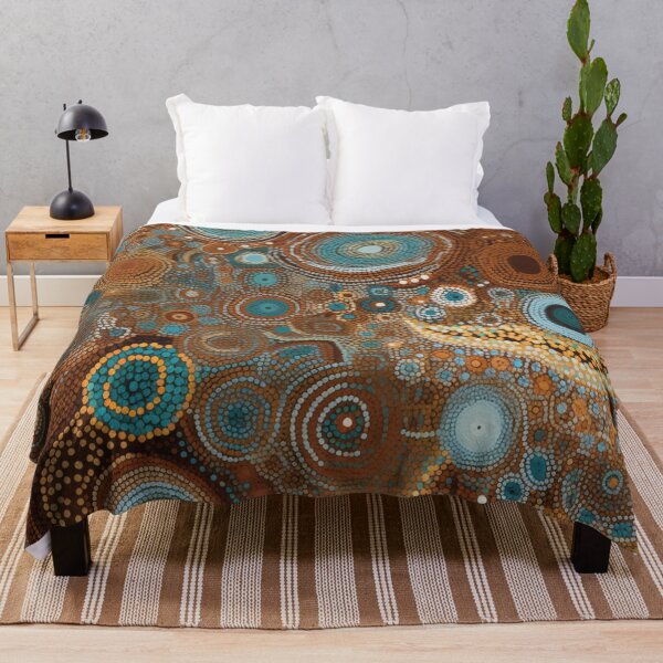 Item preview, Aboriginal Inspired Dot Art - Reservoirs designed and sold by GrinGalore.