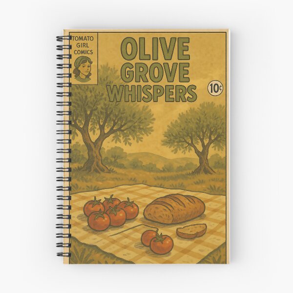 Item preview, Tomato Girl: Olive Grove Whispers designed and sold by bapupa.