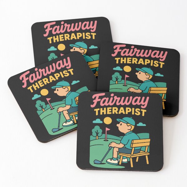 Item preview, Fairway Therapist Golfer Golfing Fun Design designed and sold by LuminOrb.