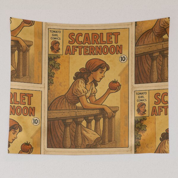 Item preview, Tomato Girl: Scarlet Afternoon designed and sold by bapupa.