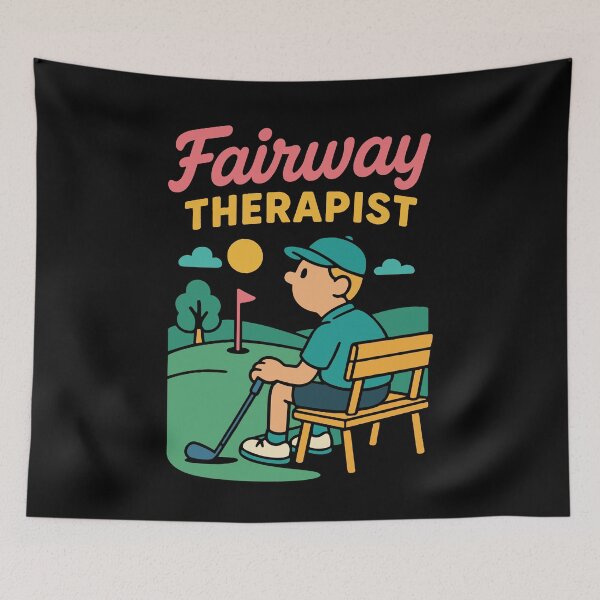 Item preview, Fairway Therapist Golfer Golfing Fun Design designed and sold by LuminOrb.