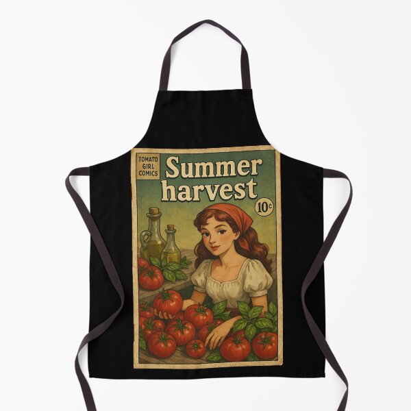 Item preview, Tomato Girl: Summer Harvest designed and sold by bapupa.