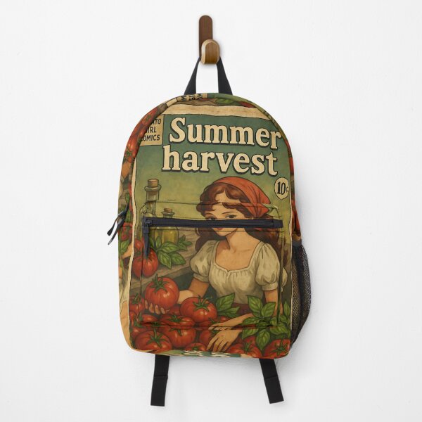 Item preview, Tomato Girl: Summer Harvest designed and sold by bapupa.