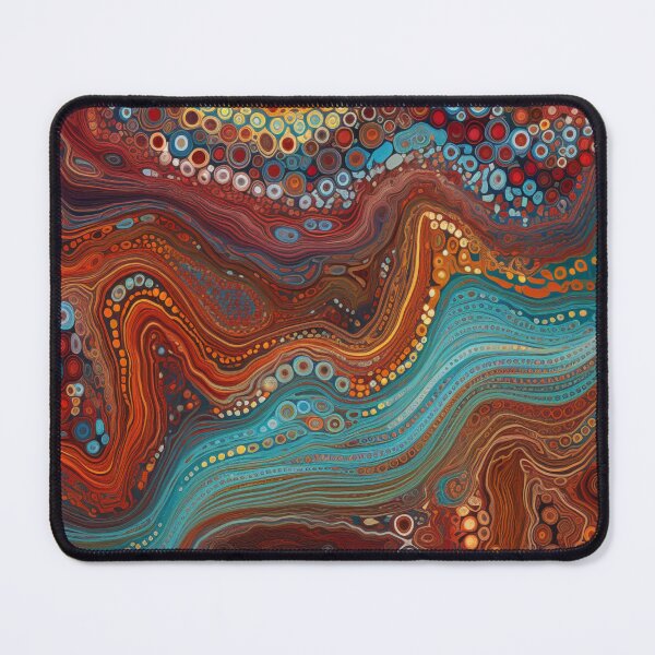 Item preview, Aboriginal Inspired Dot Art - National Resources designed and sold by GrinGalore.
