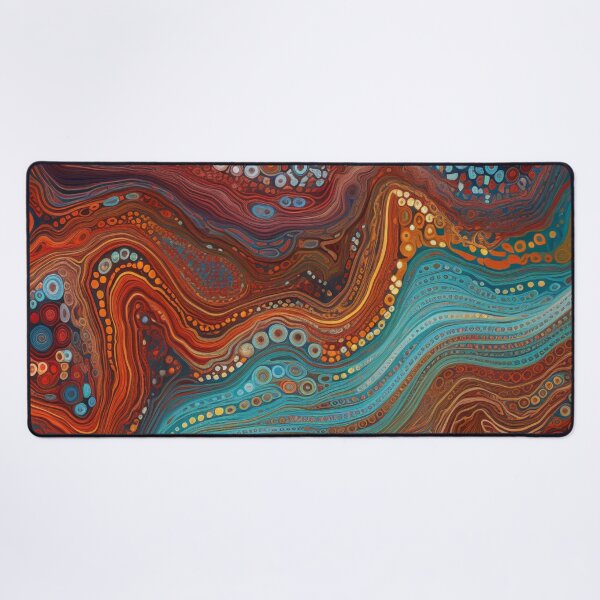 Item preview, Aboriginal Inspired Dot Art - National Resources designed and sold by GrinGalore.