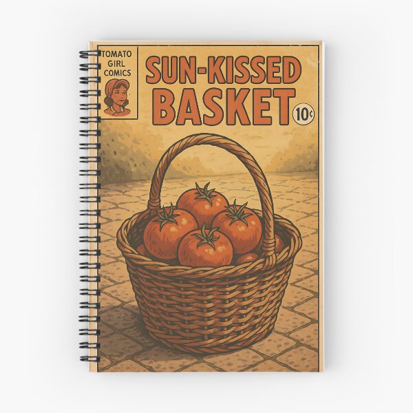 Item preview, Tomato Girl: Sun-kissed Basket designed and sold by bapupa.