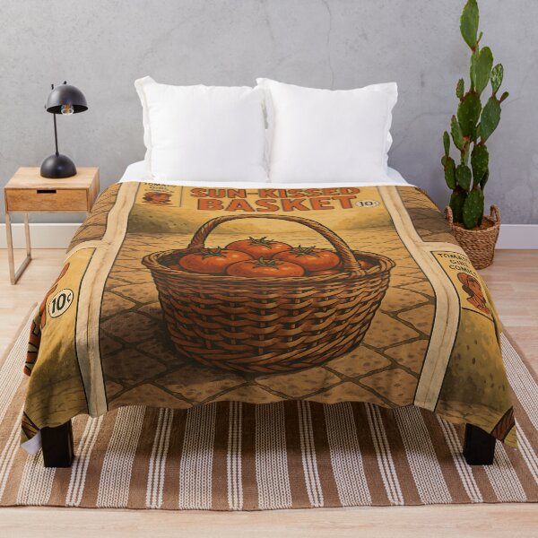 Item preview, Tomato Girl: Sun-kissed Basket designed and sold by bapupa.