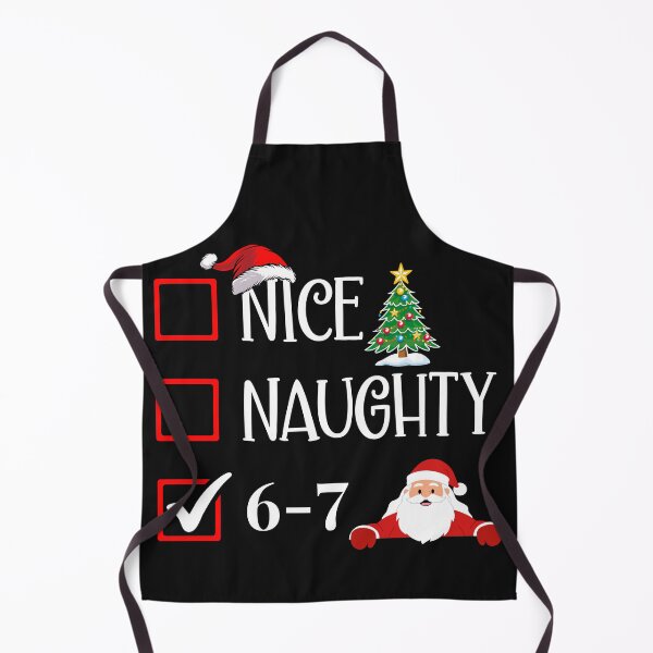 Item preview, Funny Santa Meme Shirt – Nice Naughty 6–7 Christmas Meme Tee designed and sold by GreatLion1017.