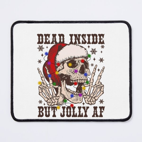 Item preview, Classic Retro Essential Dead Af But Christmas Vintage Jolly Inside designed and sold by SmithWSTaRR.