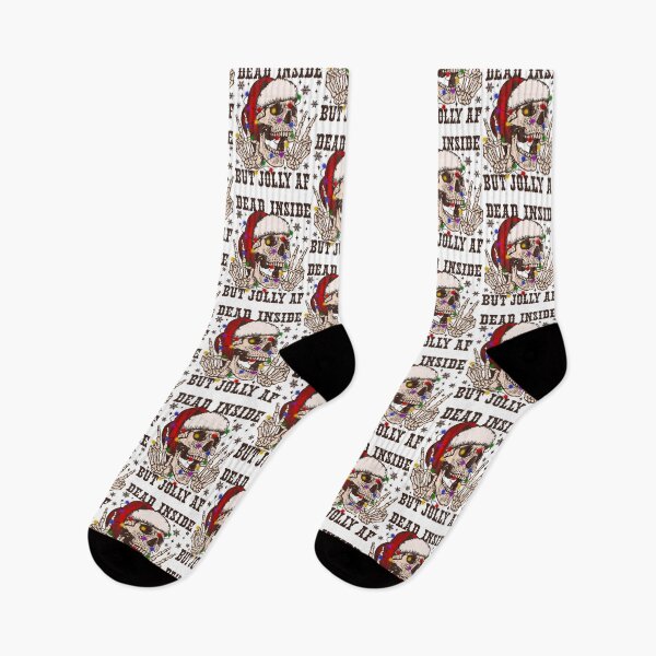 Item preview, Classic Retro Essential Dead Af But Christmas Vintage Jolly Inside designed and sold by SmithWSTaRR.