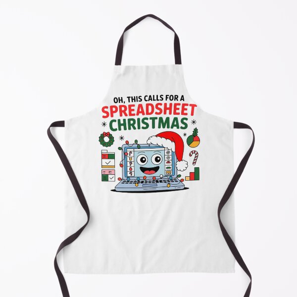 Item preview, Oh This Calls for a Spreadsheet Christmes designed and sold by Marcite.