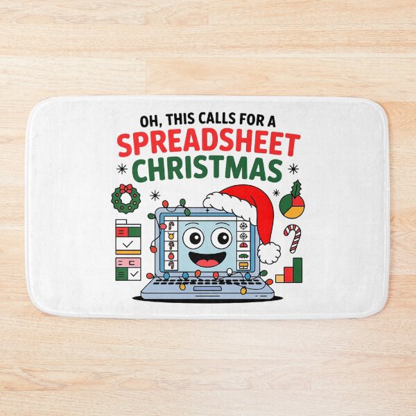 Item preview, Oh This Calls for a Spreadsheet Christmes designed and sold by Marcite.