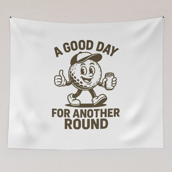 Item preview, A Good Day For Another Round Golf Humor designed and sold by LuminOrb.