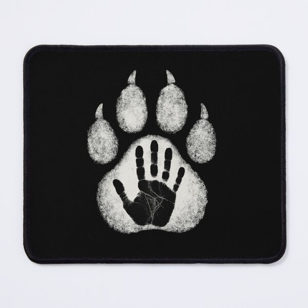 Item preview, paws with hand - dog lover designed and sold by Sn1ver.
