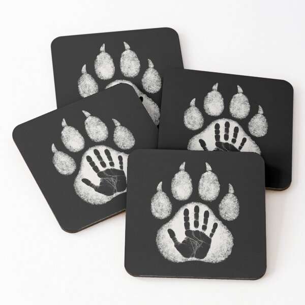 Item preview, paws with hand - dog lover designed and sold by Sn1ver.