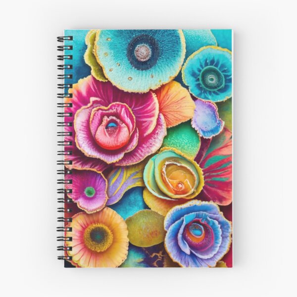 Item preview, ROSA AMALIA Fluidity and vivid colors of graphics made with alcohol ink, beautiful floral motif, vivid picture, graphics designed and sold by gulka8.