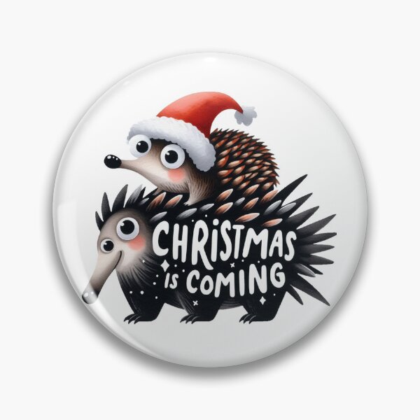 Item preview, Christmas Echidna designed and sold by vectcd.