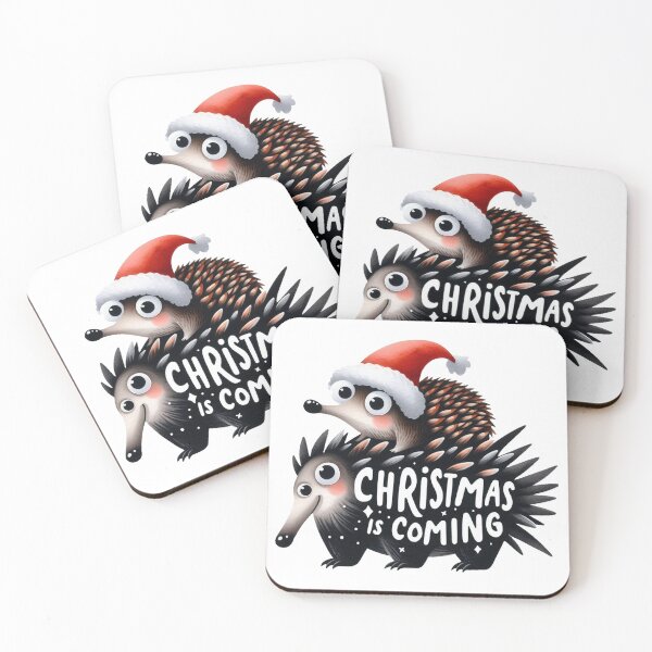 Item preview, Christmas Echidna designed and sold by vectcd.
