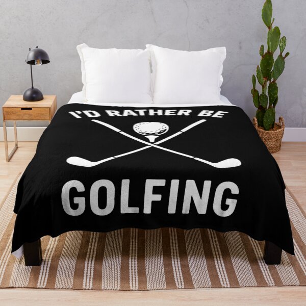 Item preview, I'd Rather Be Golfing Golf Enthusiast Fun designed and sold by LuminOrb.