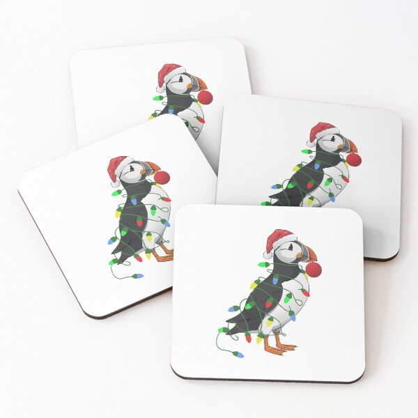 Item preview, Extra Festive puffin - Christmas puffin. designed and sold by Steele-Art.