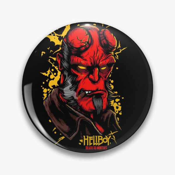 Item preview, HellBoy "Death To Mortals" Design designed and sold by EzequielBC.
