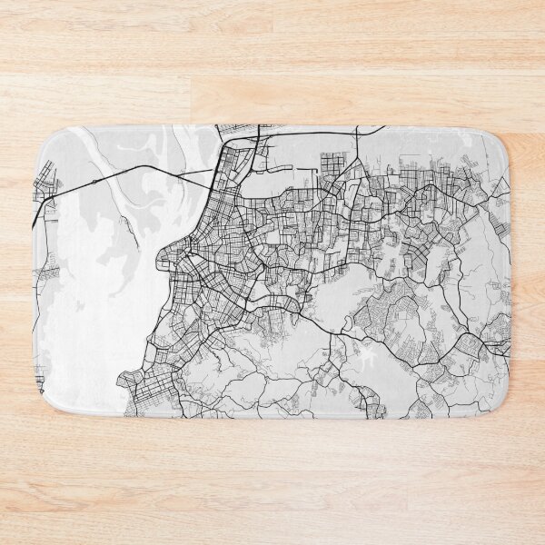 Item preview, Porto Alegre City Map of Rio Grande do Sul, Brazil - Light designed and sold by deMAP.