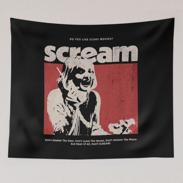 Item preview, Scream Retro Movie Vintage 90s designed and sold by VincentGoodLove.