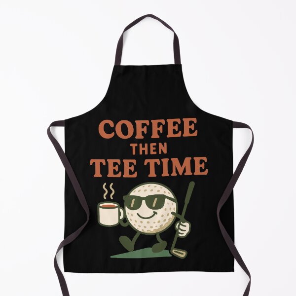 Item preview, Coffee Then Tee Time Golf Lover Fun Design designed and sold by LuminOrb.
