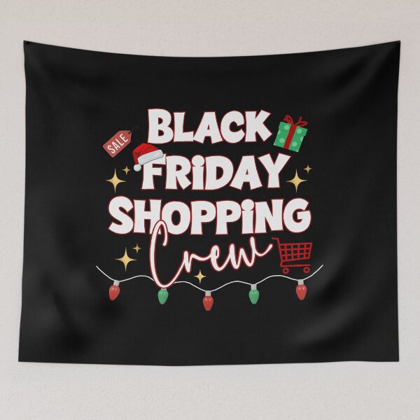 Item preview, Christmas Holiday Black Sale 2025 Funny Shopping Friday Happy designed and sold by Kraigsarina.
