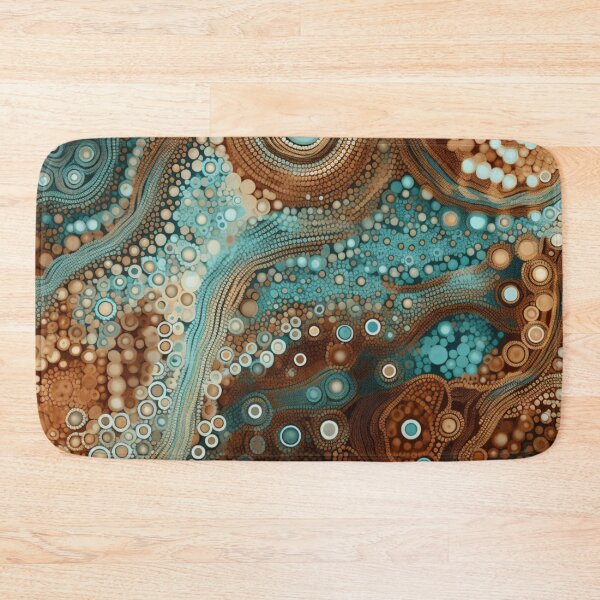 Item preview, Aboriginal Inspired Dot Art - Habitat designed and sold by GrinGalore.