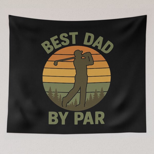 Item preview, Best Dad By Par Golfing Humor Father's Day Design designed and sold by LuminOrb.