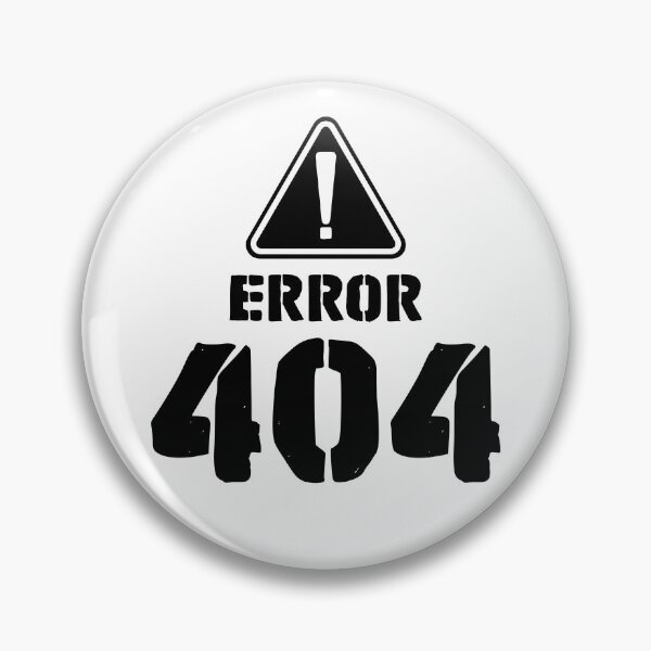 Item preview, Error 404 Funny Programmer Computer Nerd Glitch designed and sold by ArtLabCreations.