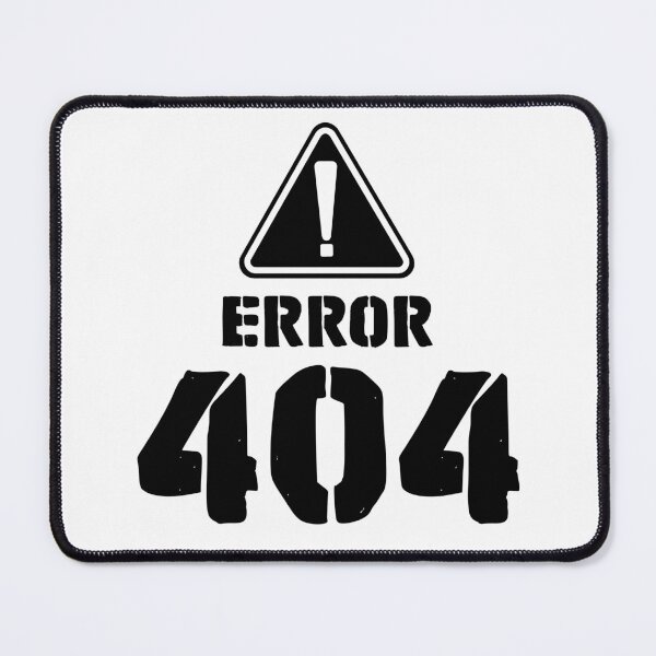Item preview, Error 404 Funny Programmer Computer Nerd Glitch designed and sold by ArtLabCreations.