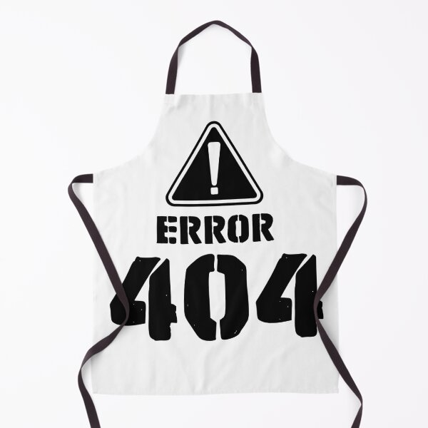 Item preview, Error 404 Funny Programmer Computer Nerd Glitch designed and sold by ArtLabCreations.