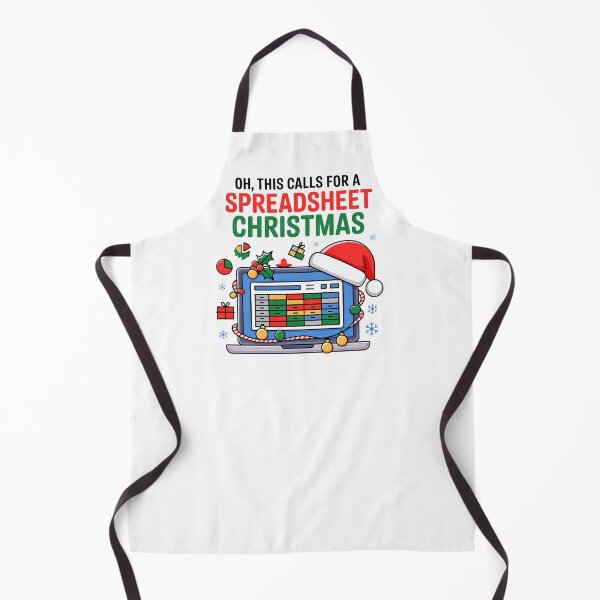 Item preview, Oh This Calls for a Spreadsheet Christmes designed and sold by Marcite.