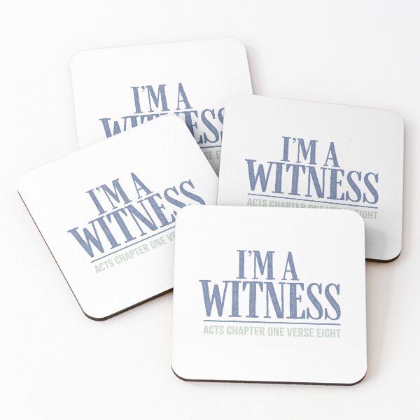Item preview, I'm a witness - Acts 1:8 designed and sold by LambsPath.