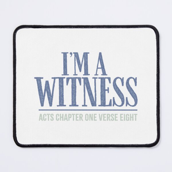 Item preview, I'm a witness - Acts 1:8 designed and sold by LambsPath.