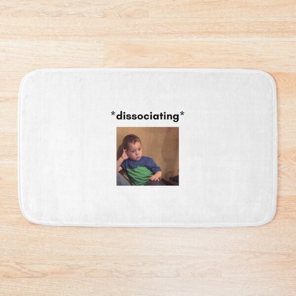 Item preview, *dissociating* Little Boy Meme designed and sold by Crealice.