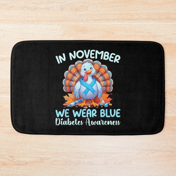 Item preview, Bow Quote November Blue Support Vintage Month Style designed and sold by Williammarger.