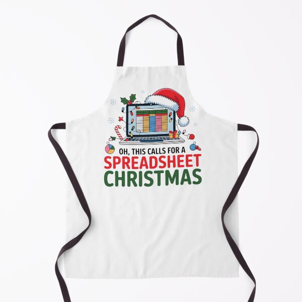 Item preview, Oh This Calls for a Spreadsheet Christmes designed and sold by Marcite.