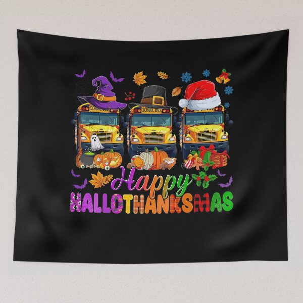 Item preview, Merry 2025 Happy Hallothanksmas Vintage Christmas Tree designed and sold by JamieFmorriSS.