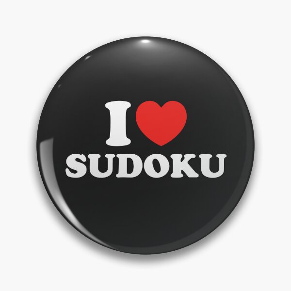 Item preview, I Love Sudoku designed and sold by shitpostee.