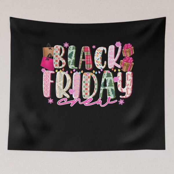 Item preview, Sale Holiday 2025 Funny Friday Shopping Happy Black Christmas designed and sold by Kraigsarina.