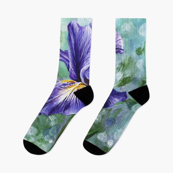 Artikelvorschau, Iris-Acrylgemälde entworfen und verkauft von Adam Wróbel.