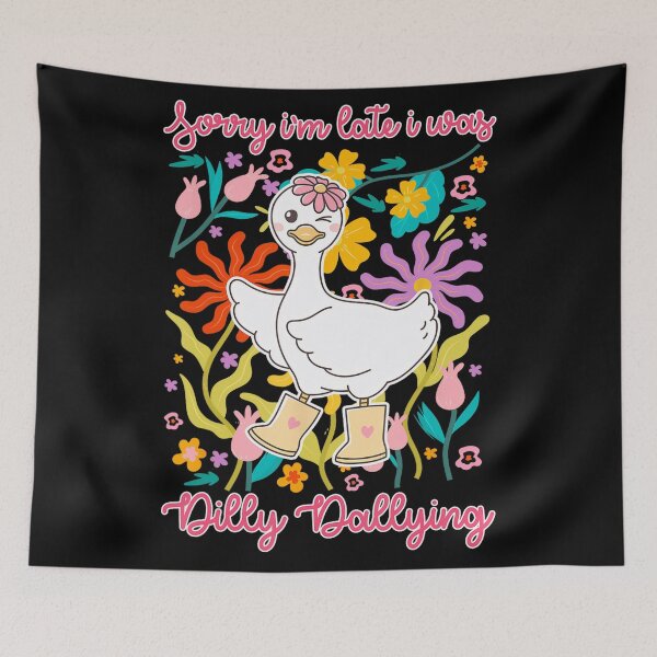 Item preview, I Funny Late Retro Dilly Classic I'm Was Sorry Dallying Saying Vintage designed and sold by PEDDAKAPRADEEP.