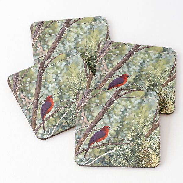 Item preview, Red Cardinal in Nature designed and sold by tomorrowsart.