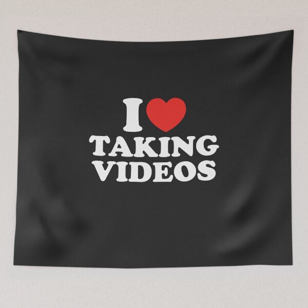 Item preview, I Love Taking Videos designed and sold by shitpostee.