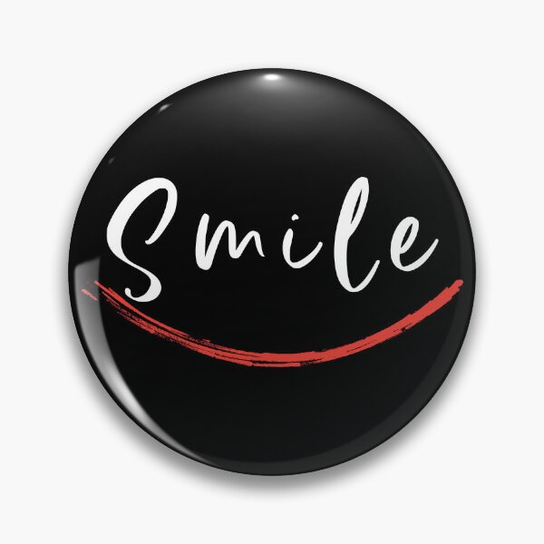 Item preview, Minimal Red Brush Stroke Smile Abstract Art designed and sold by ArtLabCreations.