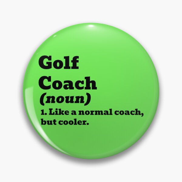 Item preview, Golf Coach Like Normal But Cooler designed and sold by WakeNBake-Tees.