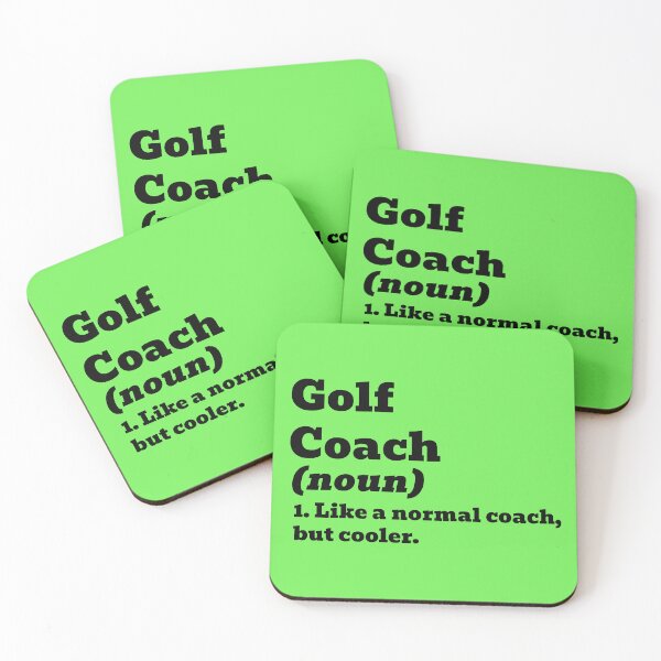 Item preview, Golf Coach Like Normal But Cooler designed and sold by WakeNBake-Tees.